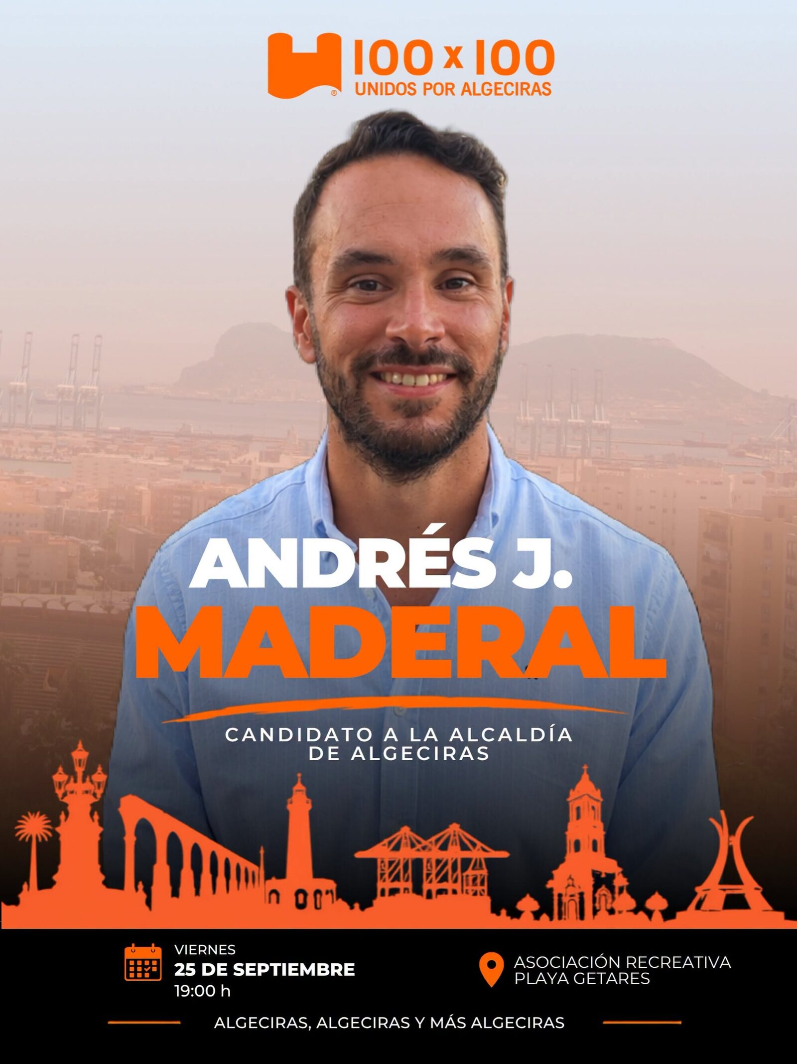 Presentación oficial de Andrés Maderal como candidato a la Alcaldía