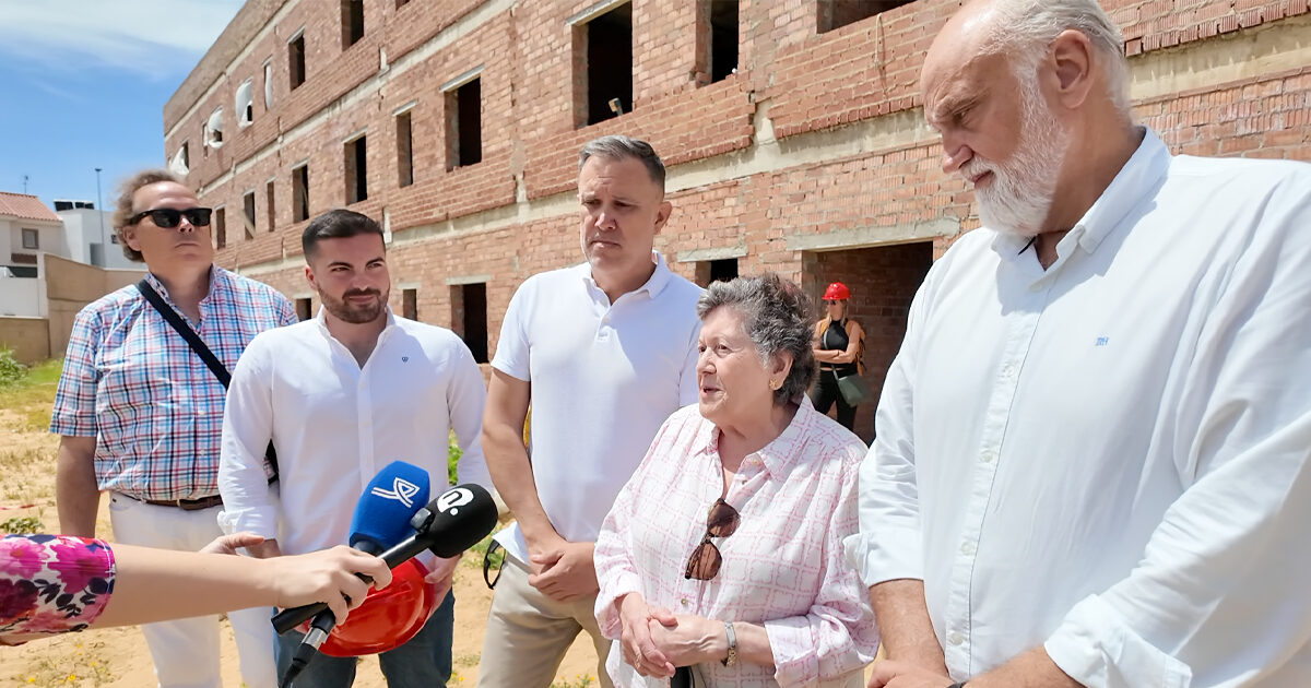 100x100 logra que la Diputación de Cádiz invierta 590.000€ en Sanlúcar para la finalización de la Residencia de Mayores de la Fundación Aras