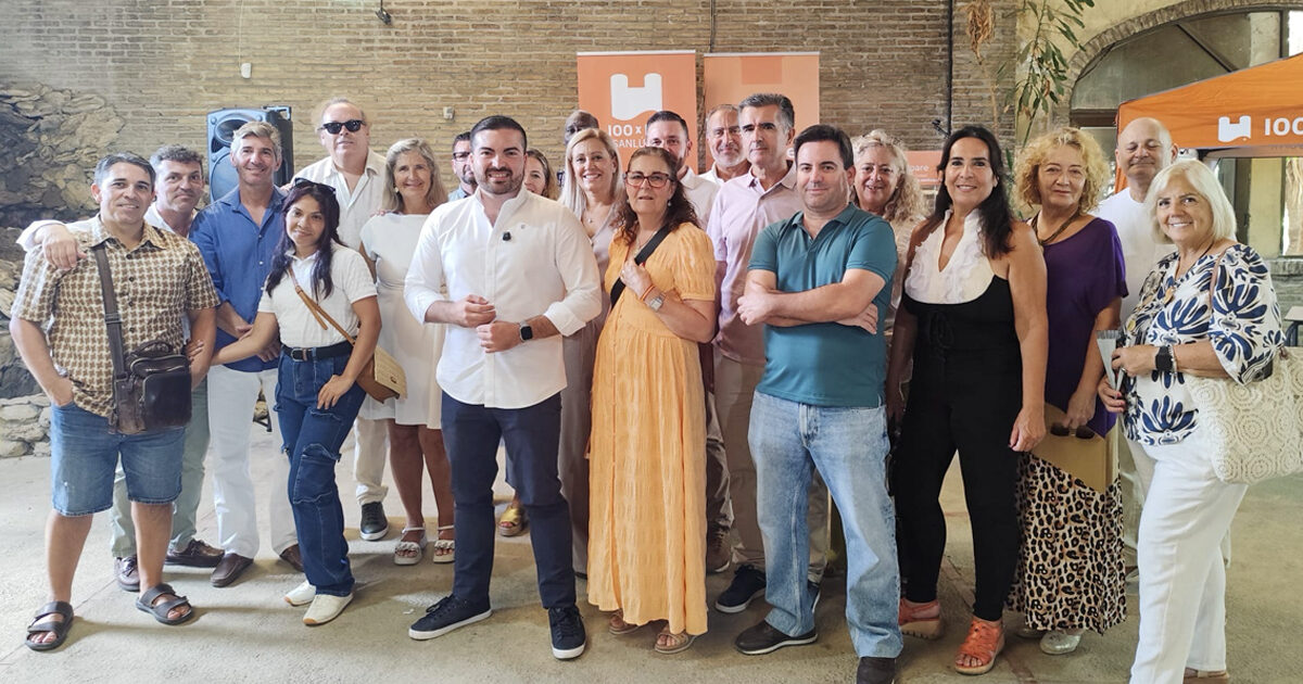 José Luis Martínez será el candidato de 100x100 a la Alcaldía de Sanlúcar de Barrameda