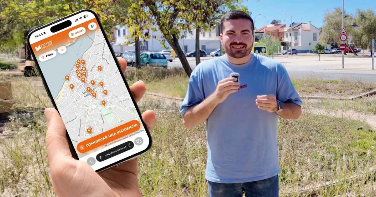 100x100 lanza ‘Me duele Sanlúcar’, el primer canal de denuncias sobre incidencias en la vía pública