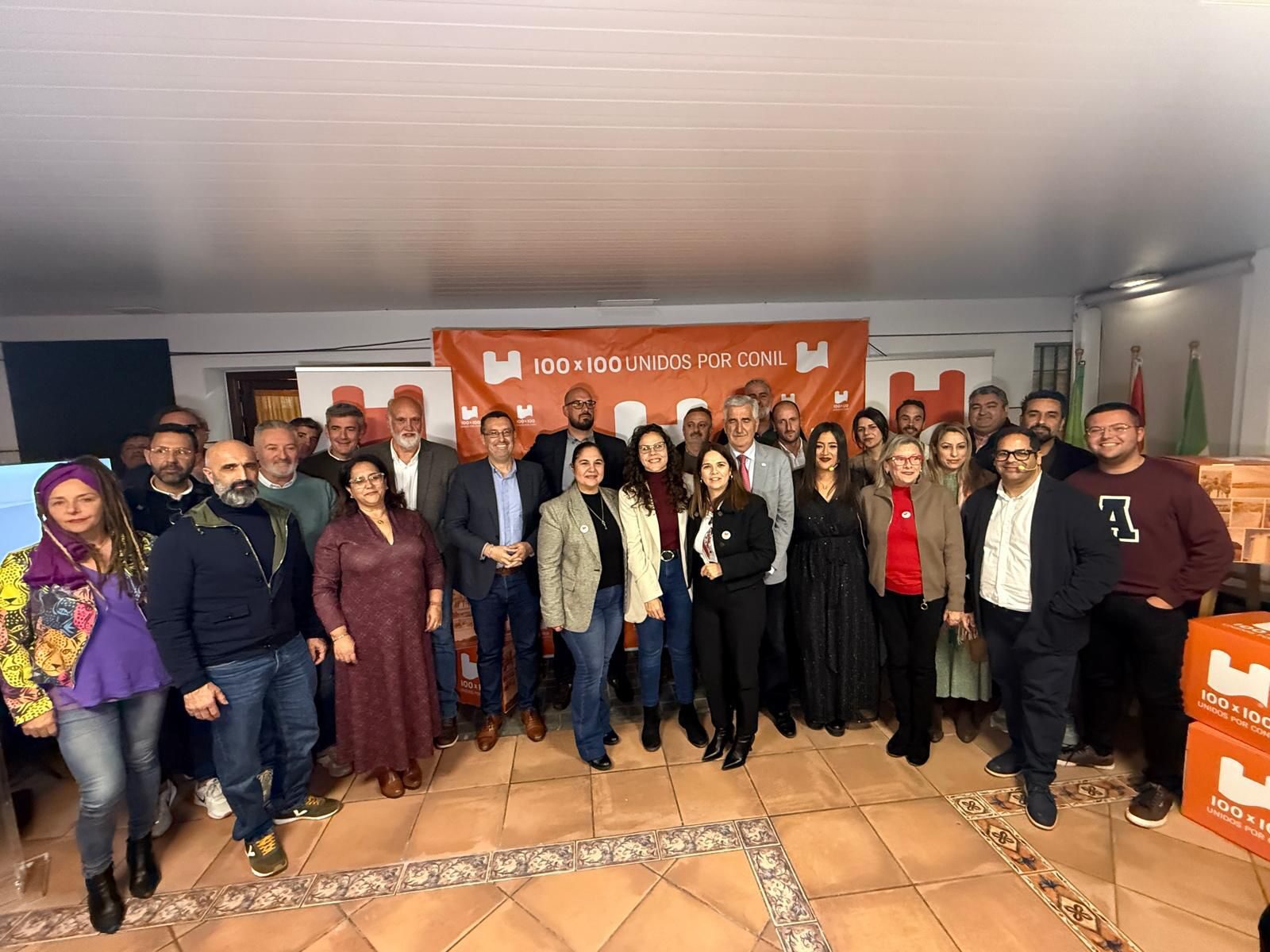 Siempre Conil, aún con más fuerza: 100x100 Unidos presenta su agrupación conileña
